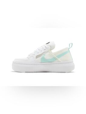 Nike Court Vision Alta TXT White Light Dew Platform Sneakers Women’s 7.5